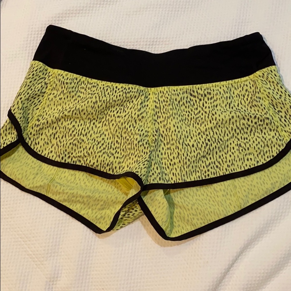 Lululemon speed shorts